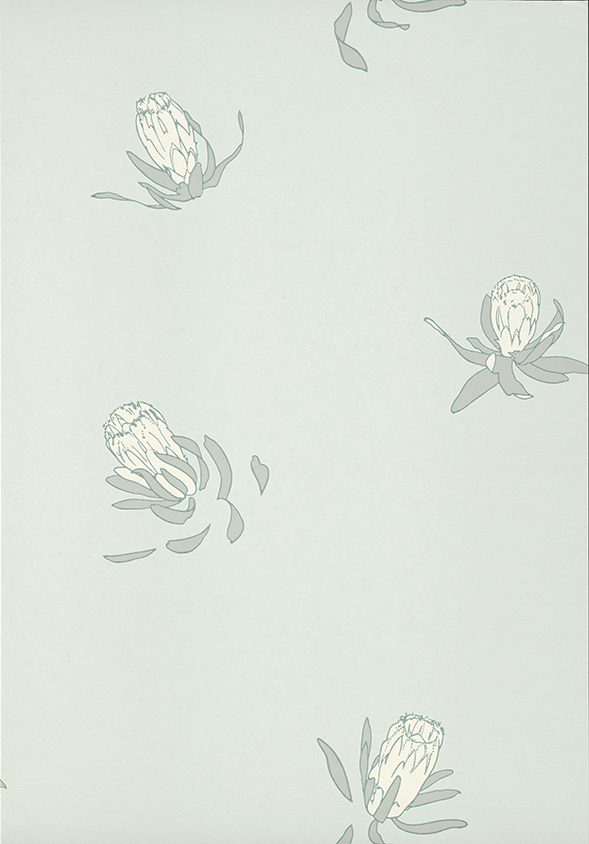 Обои Paint and Paper Library Tresco Buds Blue Gum 0393BUBLUEG